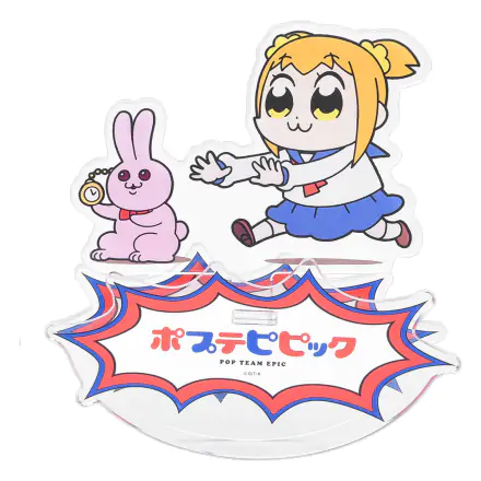 Pop Team Epic GoodSmile Moment Rocking Acryl Figur Acrylic Stand Popuko & Rabbit 10 cm Produktfoto