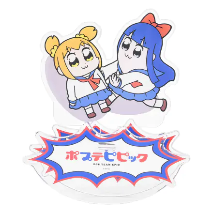 Pop Team Epic GoodSmile Moment Rocking Acryl Figur Acrylic Stand Popuko & Pipmi 12 cm Produktfoto