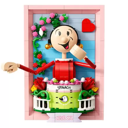 Popeye Olivia Baukasten 348St Produktfoto