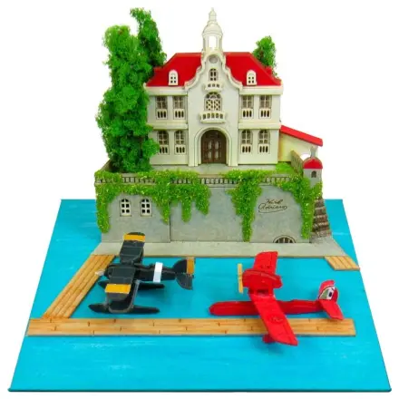 Porco Rosso Adriano & Flying Boat Fighter Papier Rahmen Produktfoto