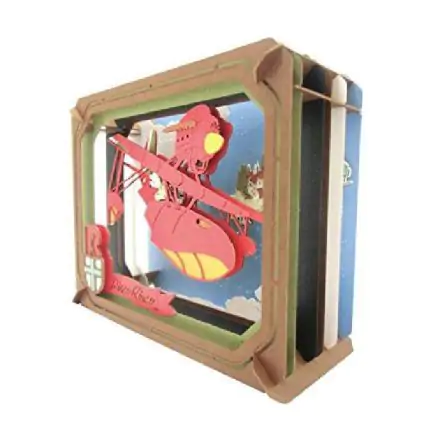 Porco Rosso Paper Model Kit Paper Theater Adriatic Sea Produktfoto