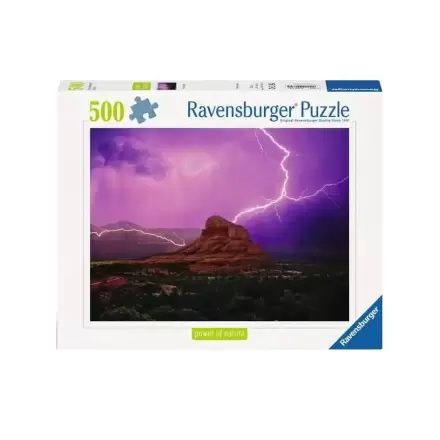 Power of Nature Puzzle Pinke Gewitterstimmung (500 Teile) Produktfoto