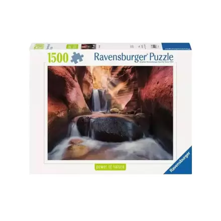 Power of Nature Puzzle Der Wasserfall im Red Canyon (1500 Teile) Produktfoto