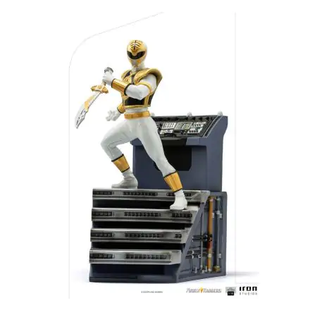 Power Rangers BDS Art Scale Statue 1/10 White Ranger 22 cm Produktfoto