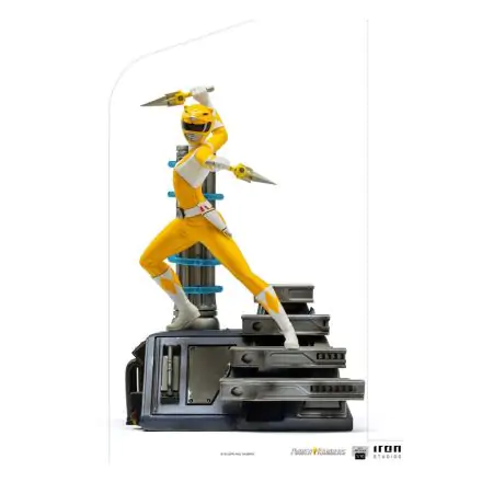 Power Rangers BDS Art Scale Statue 1/10 Yellow Ranger 19 cm Produktfoto