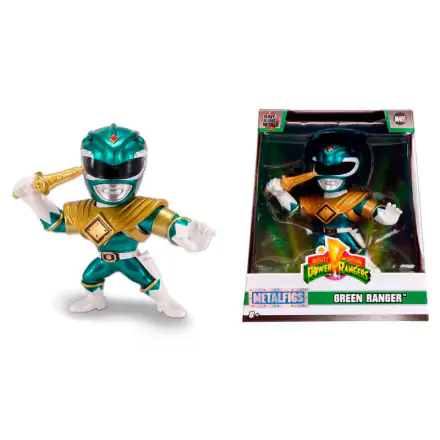 Power Rangers Mighty Morphin Green metalfigs Figur 10cm Produktfoto