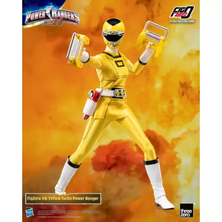 Power Rangers Turbo FigZero Actionfigur 1/6 Yellow Turbo Power Ranger 30 cm termékfotója