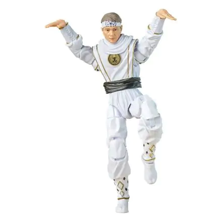 Power Rangers x Cobra Kai Ligtning Collection Actionfigur Morphed Daniel LaRusso White Crane Ranger 15 cm Produktfoto