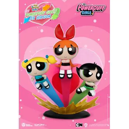 Powerpuff Girls Dynamic 8ction Heroes Actionfiguren 1/9 Blossom, Bubbles & Buttercup Deluxe 14 cm Produktfoto