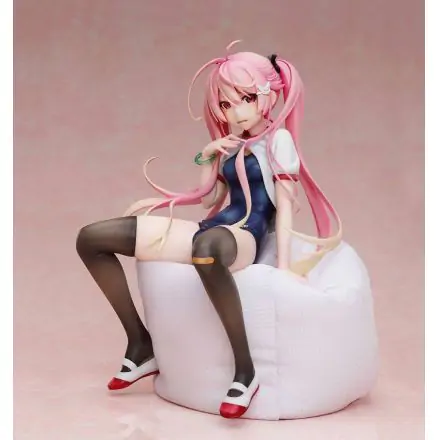 Poyoyon Rock Artwork Collection PVC Statue 1/5.5 Pink Sukumizu 18 cm Produktfoto
