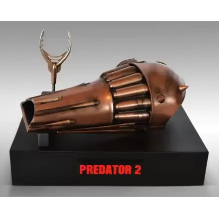 Predator 2 Modell Lebensgroße Nachbildung Netzgewehr und Speergewehr Geschoss 28 cm Produktfoto