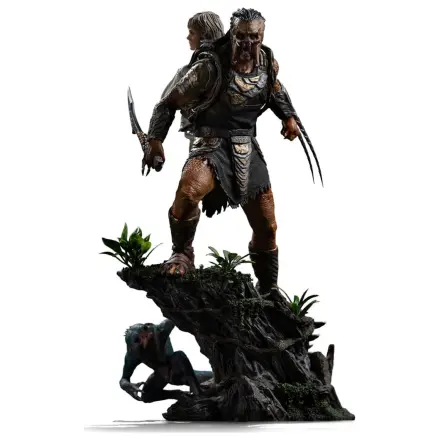 Predator: Badlands Art Scale Statue 1/10 Predator Dek & Thia 27 cm Produktfoto