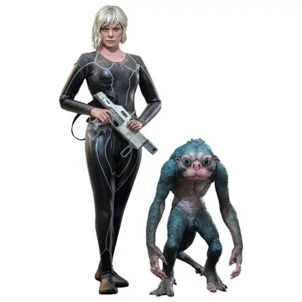 Predator Sixth Scale Figur Set Thia and Bud 29 cm Produktfoto