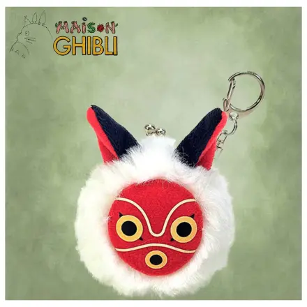 Princess Mononoke Funwari Mini Plüsch Geldbörse San's Mask Produktfoto