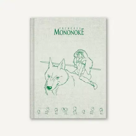 Prinzessin Mononoke Notizbuch San Cloth termékfotója