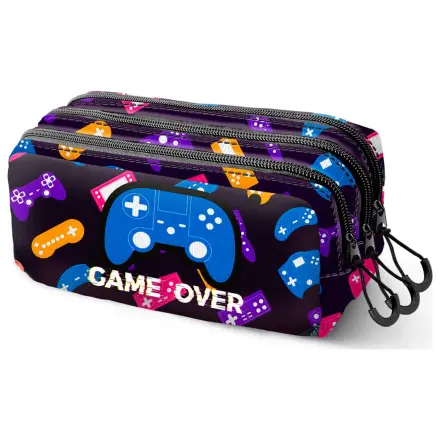 PRO DG Game Over dreifaches Federmäppchen Produktfoto