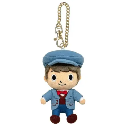 Professor Layton and the New World of Steam Plüsch-Schlüsselanhänger Luke Metall 11 cm Produktfoto