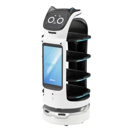 Pudu Robotics Plastikmodellbausatz Bellabot White Ver. 11 cm Produktfoto