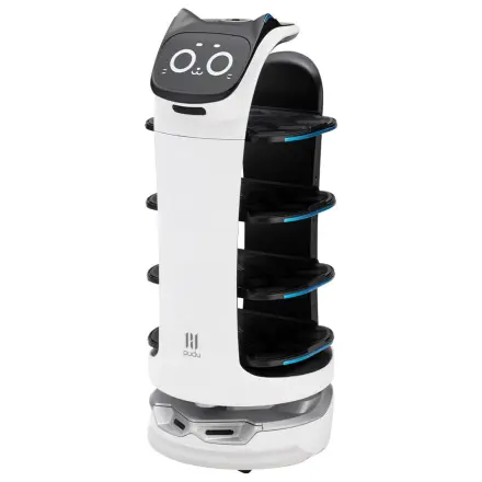 Pudu Robotics Großes Maßstab Kunststoff Modellbausatz BellaBot 19 cm Produktfoto