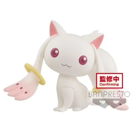 Puella Magi Madoka Magica 10th Anniversary Fluffy Puffy Mini Figur Kyubey 7 cm Produktfoto