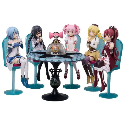Puella Magi Madoka Magica The Movie: Rebellion PVC Statue Tea Party Cake Song Ver. Set 18 cm Produktfoto