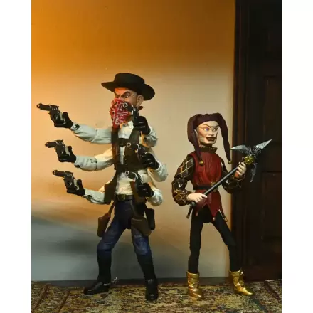 Puppet Master Actionfiguren Doppelpack Ultimate Six-Shooter & Jester 18 cm Produktfoto