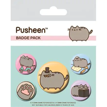 Pusheen Ansteck-Buttons 5er-Pack Fancy termékfotója