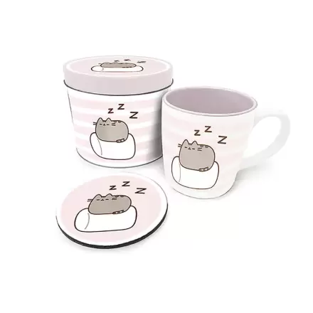 Pusheen Gift Tasse und Untersetzer termékfotója