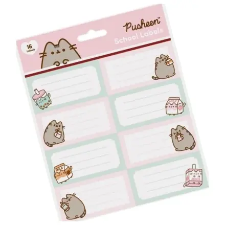 Pusheen Schuletiketten Sips Produktfoto