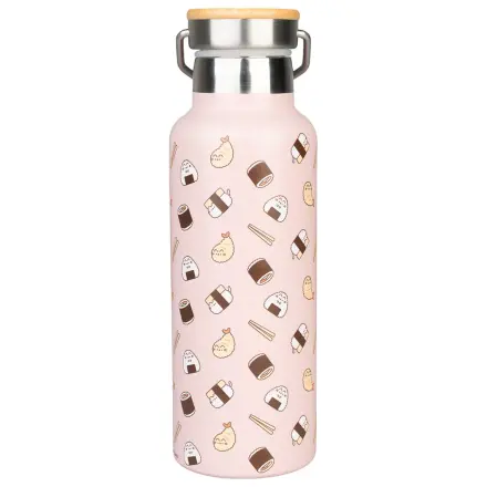 Pusheen Sushi Roll metallic Flasche Produktfoto