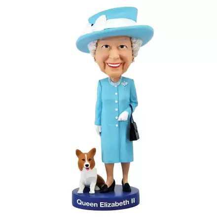 Queen Elizabeth II Wackelkopf-Figur 20 cm termékfotója