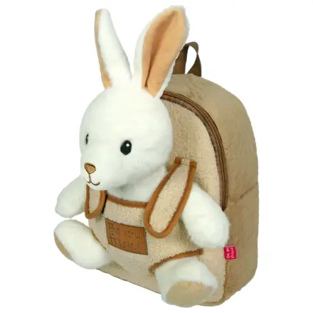 Rabbit Plüsch + Rucksack 27cm Produktfoto