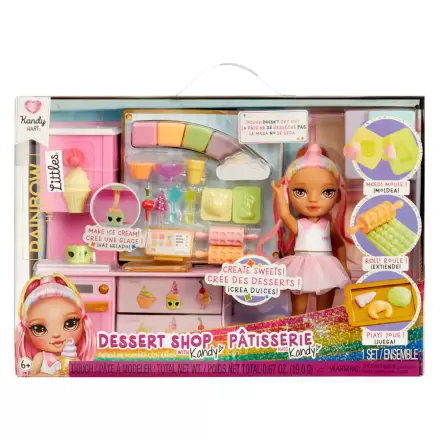 Rainbow High Little Dessert Shop mit Kandy Playset und Puppe termékfotója