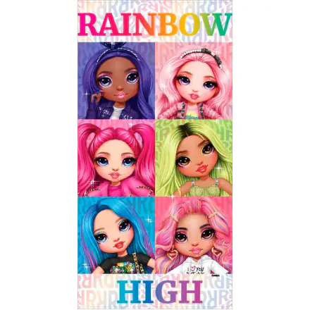 Rainbow High Microfaser Strandtuch Produktfoto