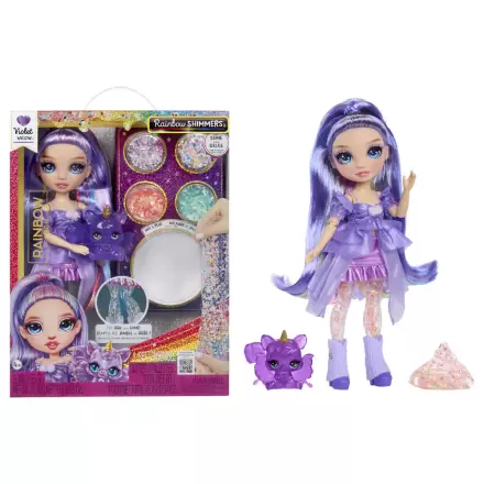 Rainbow High Rainbow Shimmers Feature Fantasy Violet Puppe Produktfoto