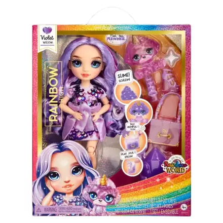 Rainbow High Rainbow World Violet Puppe 25cm termékfotója