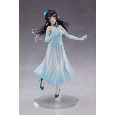 Rascal Does Not Dream of Bunny Girl Senpai Coreful PVC Statue Mai Sakurajima Party Dress Ver. 20 cm Produktfoto