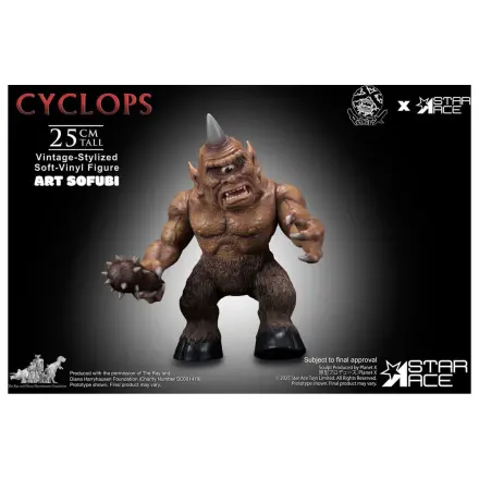 Ray Harryhausen Soft Vinyl Statue Cyclops (Vintage-Style) 25 cm Produktfoto