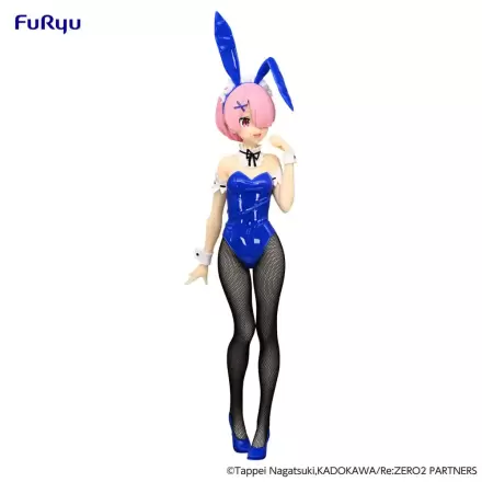 Re:Zero BiCute Bunnies PVC Statue Ram Blue Color Ver. 30 cm Produktfoto