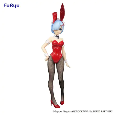 Re:Zero BiCute Bunnies PVC Statue Rem Red Color ver. 29 cm termékfotója