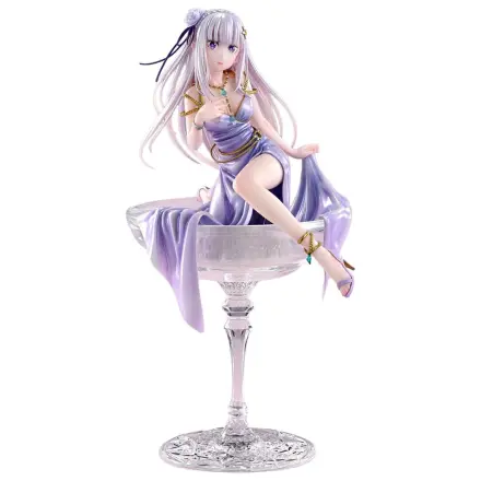 Re:Zero Prisma Wing Statue im Maßstab 1/7 Emilia Glass Edition 29 cm Produktfoto
