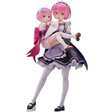 Re:Zero Starting Life in Another World PVC Statue 1/7 Ram & Childhood Ram 23 cm termékfotója