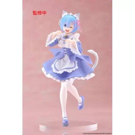 Re:Zero Starting Life in Another World Coreful PVC Statue Rem Cat Maid Ver. Renewal 18 cm Produktfoto