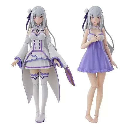 Re:Zero Starting Life in Another World Plastik Modell Bausatz Emilia DX Ver. 16 cm Produktfoto