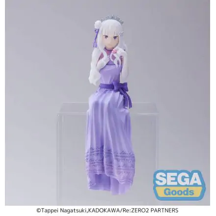 Re:Zero - Starting Life in Another World: Lost in Memories PM Perching PVC Statue Emilia (Dressed-Up Party) 14 cm Produktfoto