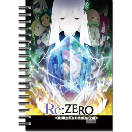 Re:Zero Starting Life in Another World Notizbuch A5 Season 2 Key Art #01 Produktfoto