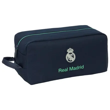 Real Madrid 2 Ausrüstung 25/26 Schuhe Tasche Produktfoto