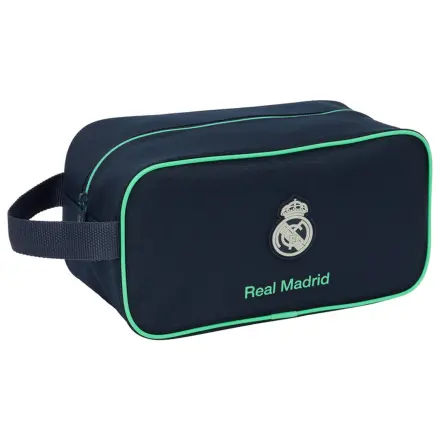 Real Madrid 2 Ausrüstung 25/26 Schuhe Tasche Produktfoto