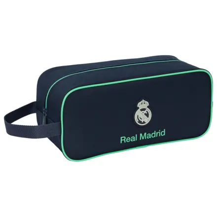Real Madrid 2 Ausrüstung 25/26 Schuhe Tasche Produktfoto