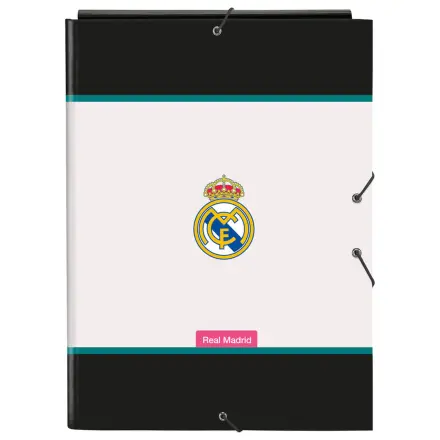 Real Madrid 26/27 A4 Karton Sammelmappe mit Klappen Produktfoto